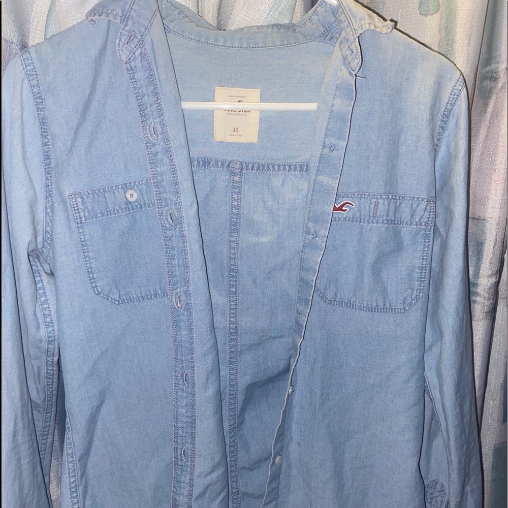 denim button up